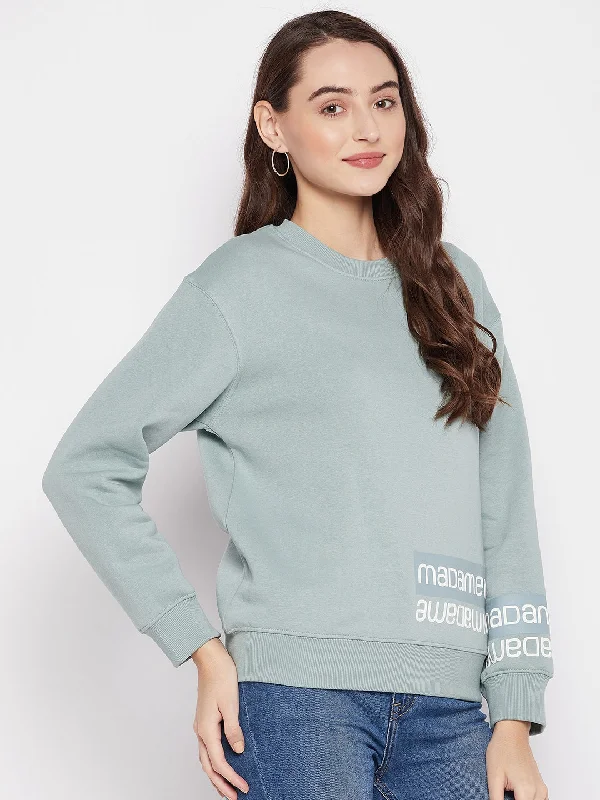 MADAME Printed Sweatshirt