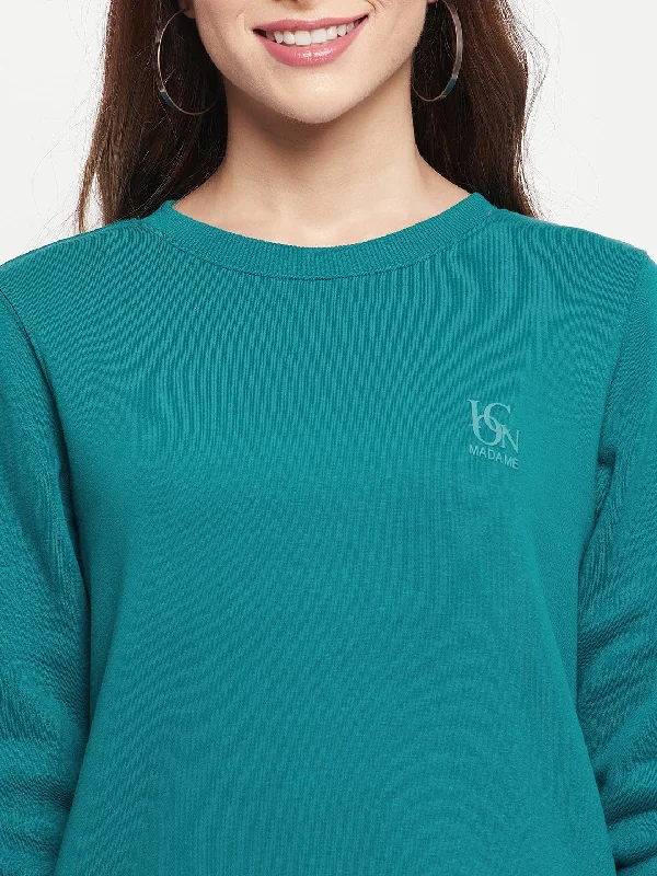 Madame  Green Sweatshirt