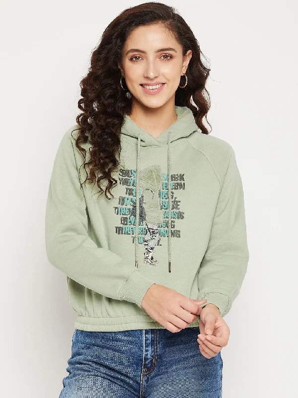 Madame  Green Sweatshirt