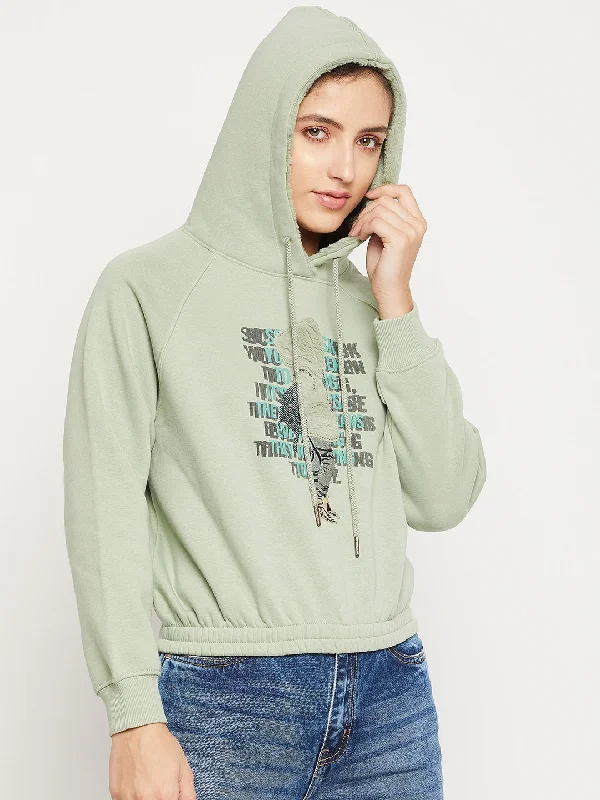 Madame  Green Sweatshirt