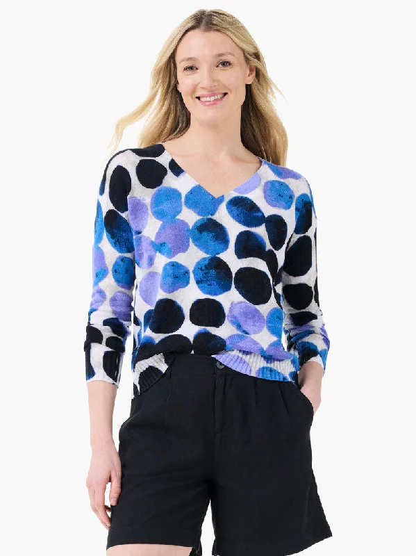 NIC+ZOE Midnight Dot Supersoft Sweater