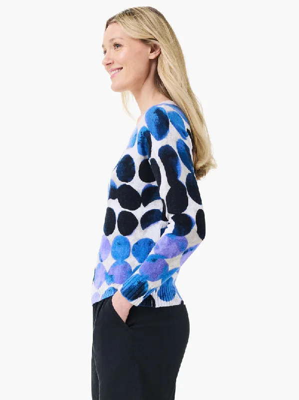 NIC+ZOE Midnight Dot Supersoft Sweater