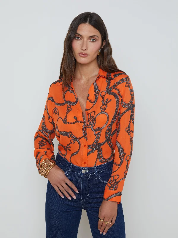 Nina Silk Blouse