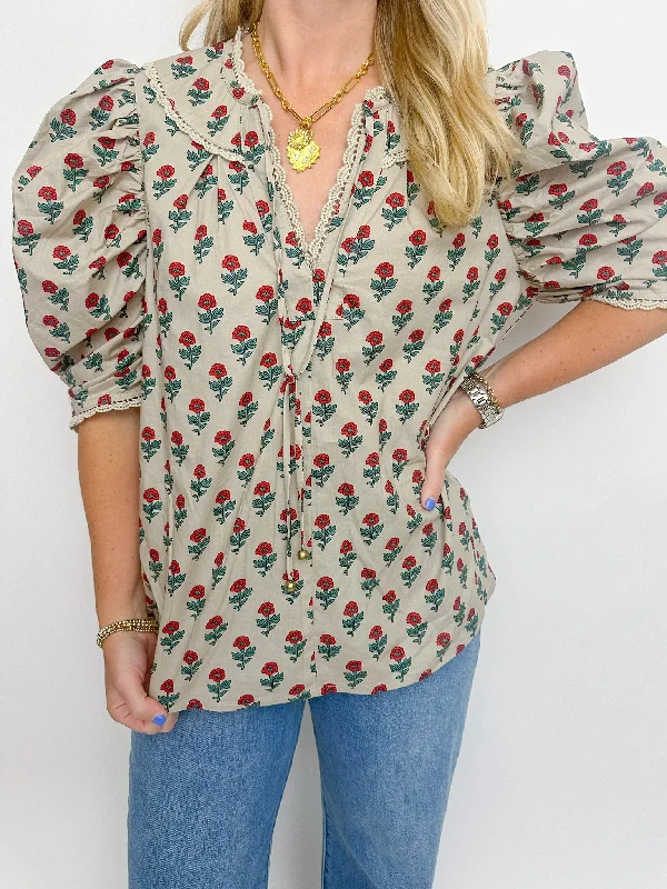 Celeste Puff Sleeve Blouse