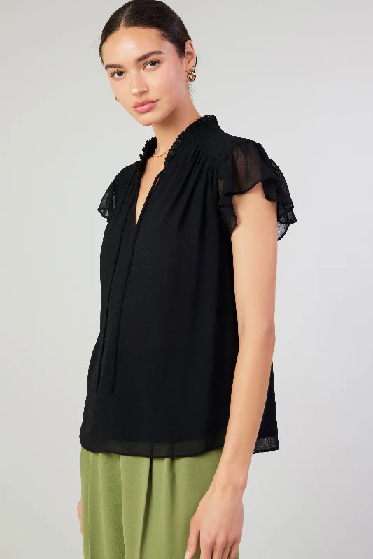 Cap Sleeve Blouse