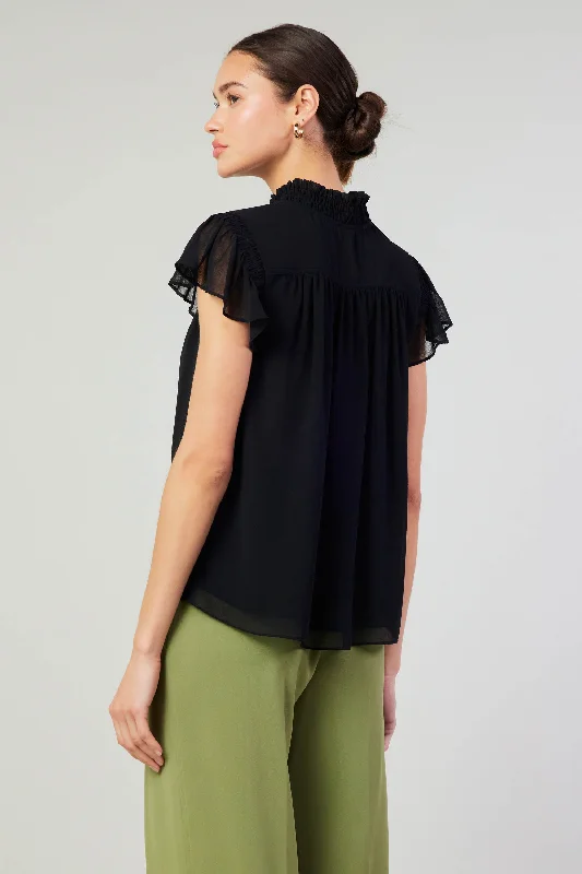 Cap Sleeve Blouse