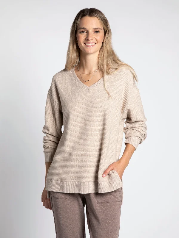 CAPPUCCINO HEATHER / L / Final Sale