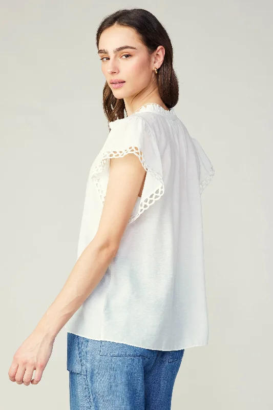 Eyelet Blouse