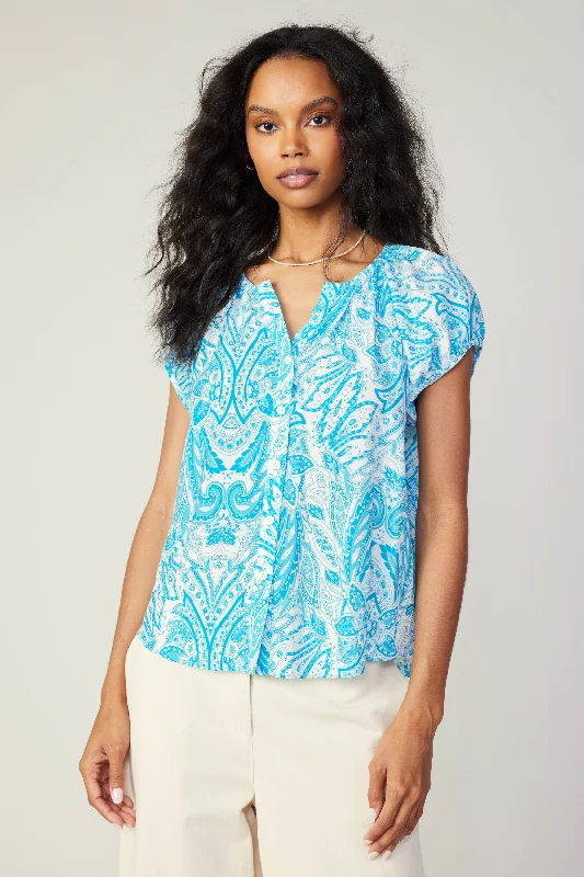 Paisley Printed Blouse