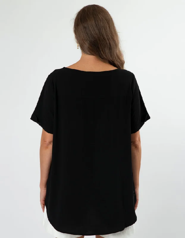 Stella + Gemma Evette Blouse Black