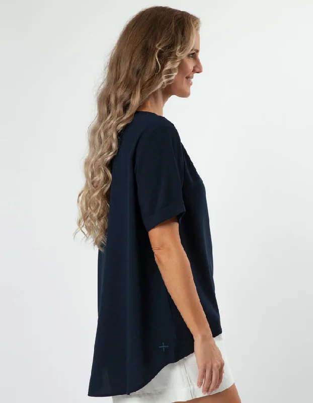 Stella + Gemma Evette Blouse Navy