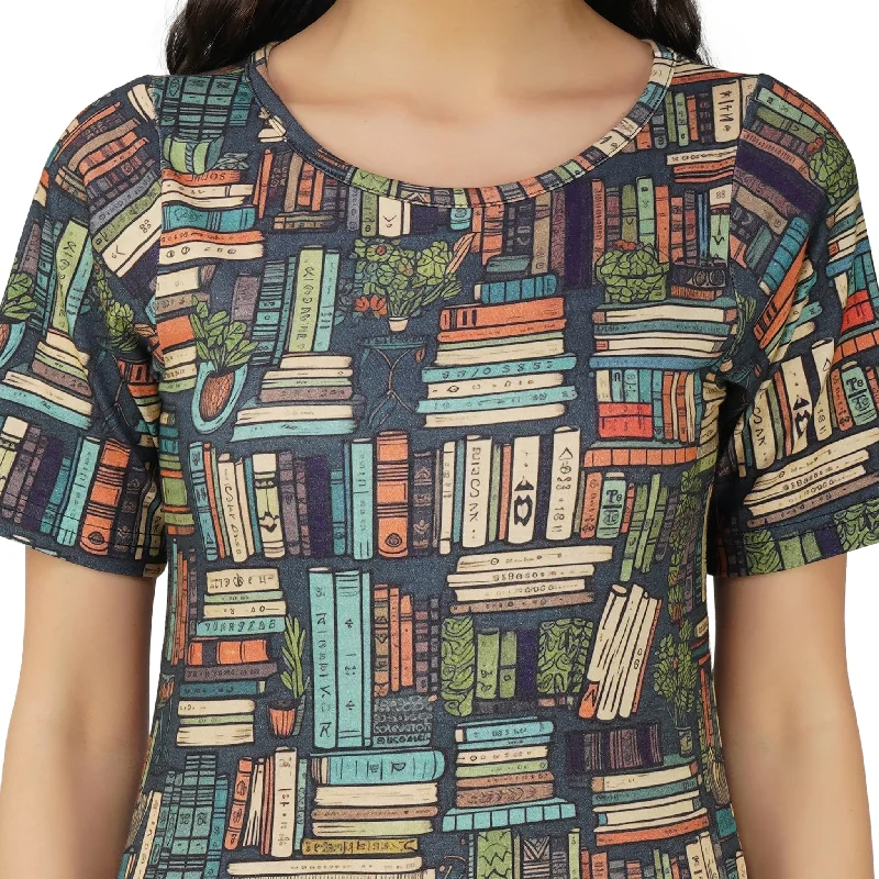 Botanical Library Tunic Top