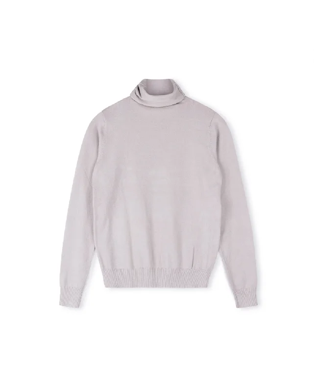 Grande Solid Knit Turtleneck