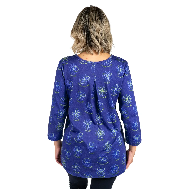 Graphs of Polar Equations Tunic Top