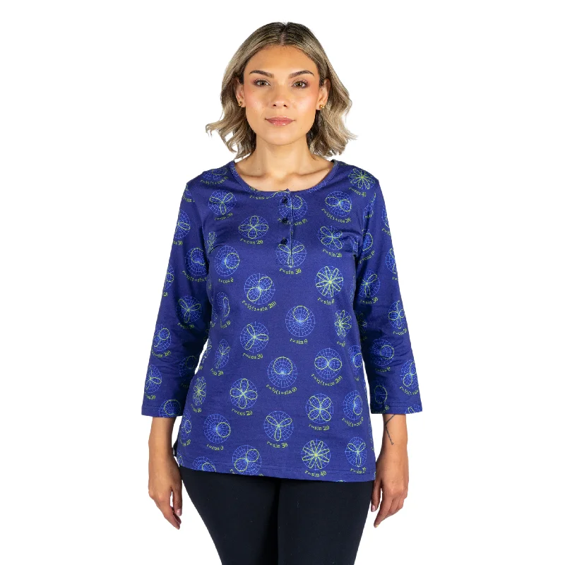 Graphs of Polar Equations Tunic Top