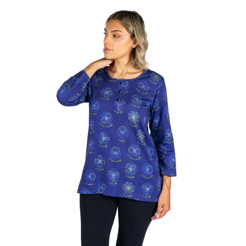 Graphs of Polar Equations Tunic Top