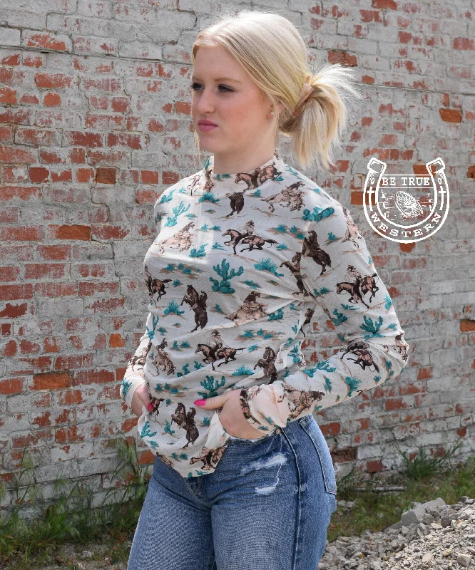 The Chisholm Trail Mesh Top