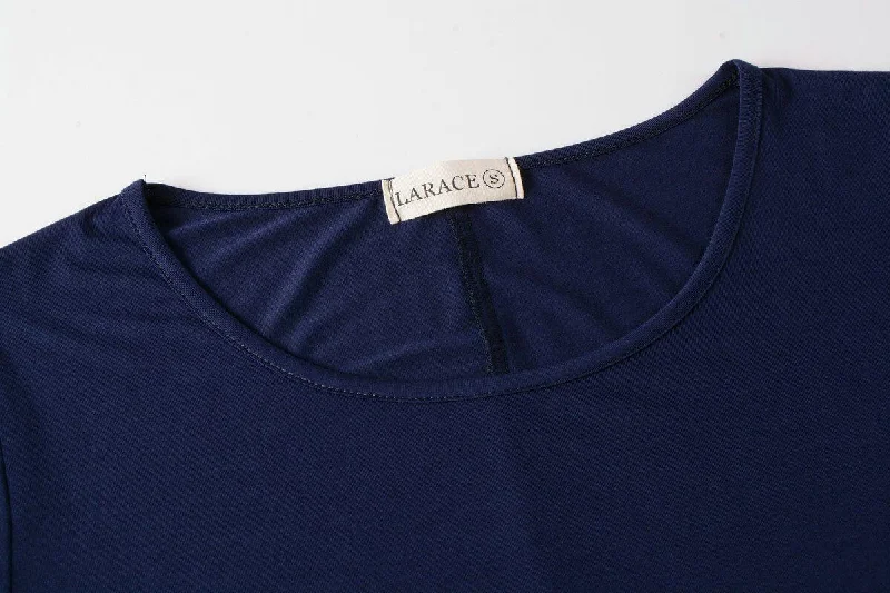 navy blue / L